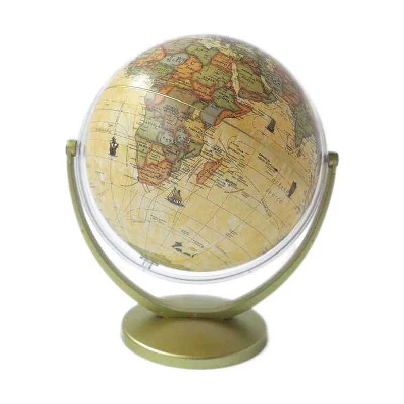 Globo terráqueo 20 cm multigiro antiguo