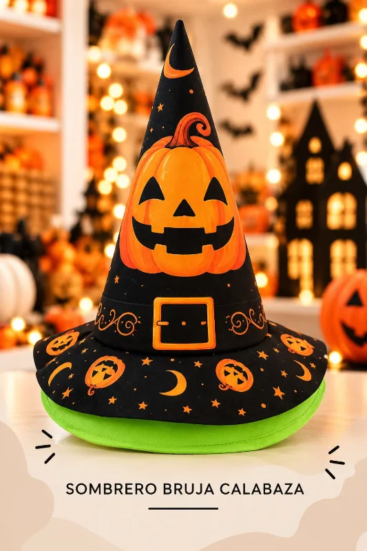 Gorro Bruja Estampado