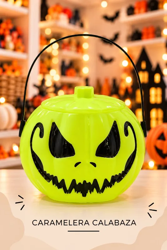Caramelera Calabaza Fluo