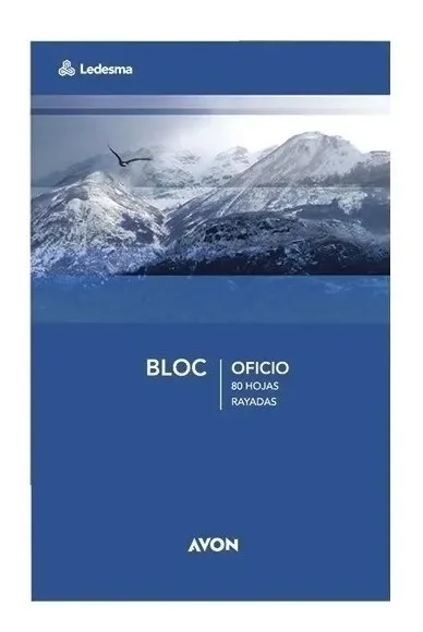bloc oficio x80 rayadas
