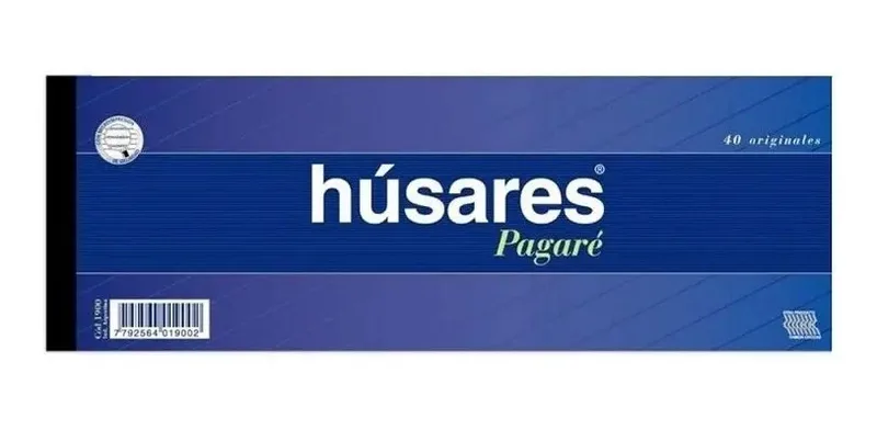 Talonario Orig Husares Com Pagaré 105x3