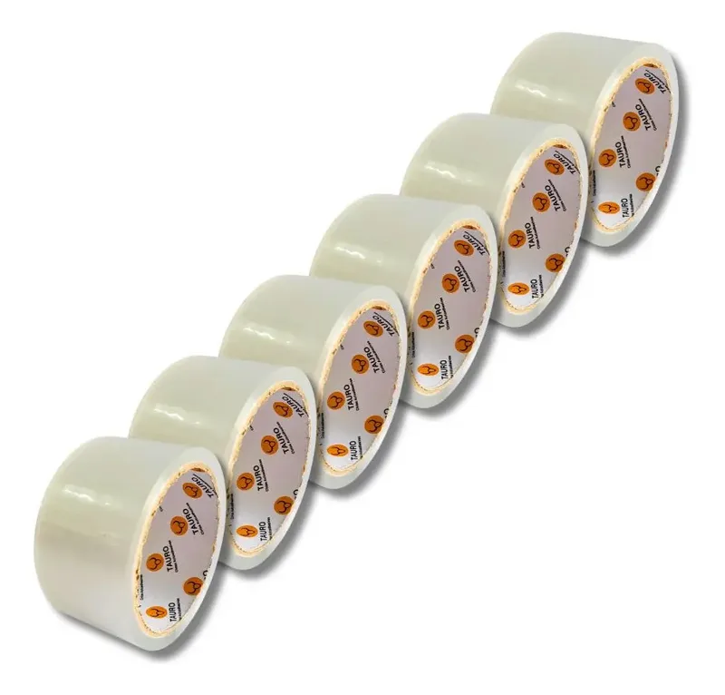 Cinta Embalaje Transparente 48 Mm X 40m Pack 6 Medoro Polipropileno