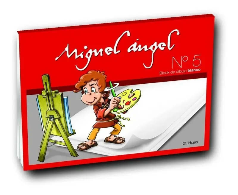 Bk.miguel Angel Dib.n°5 20h Blanco 106gs