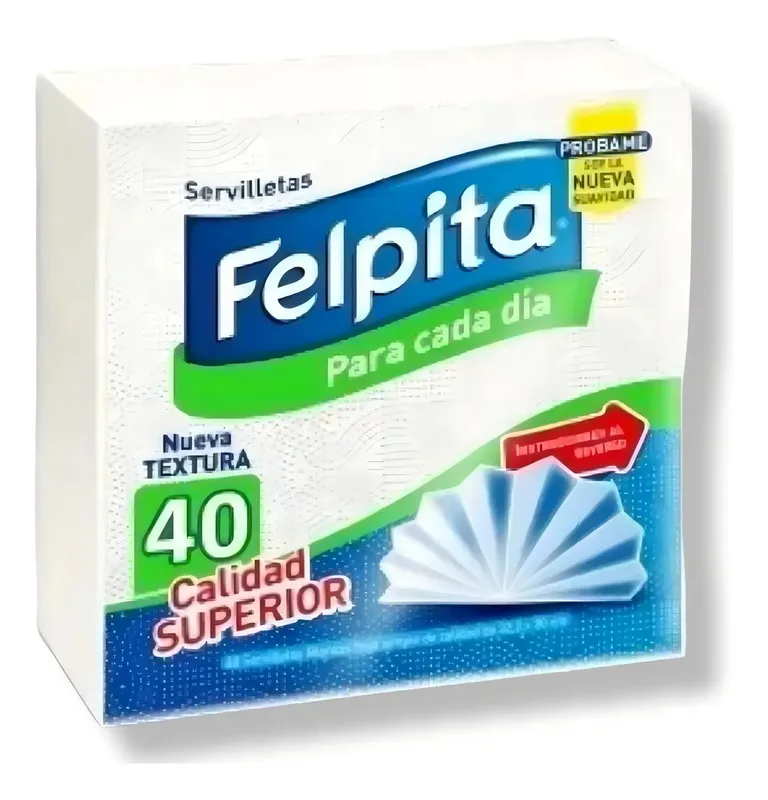 Servilletas Blancas x 40 Felpita