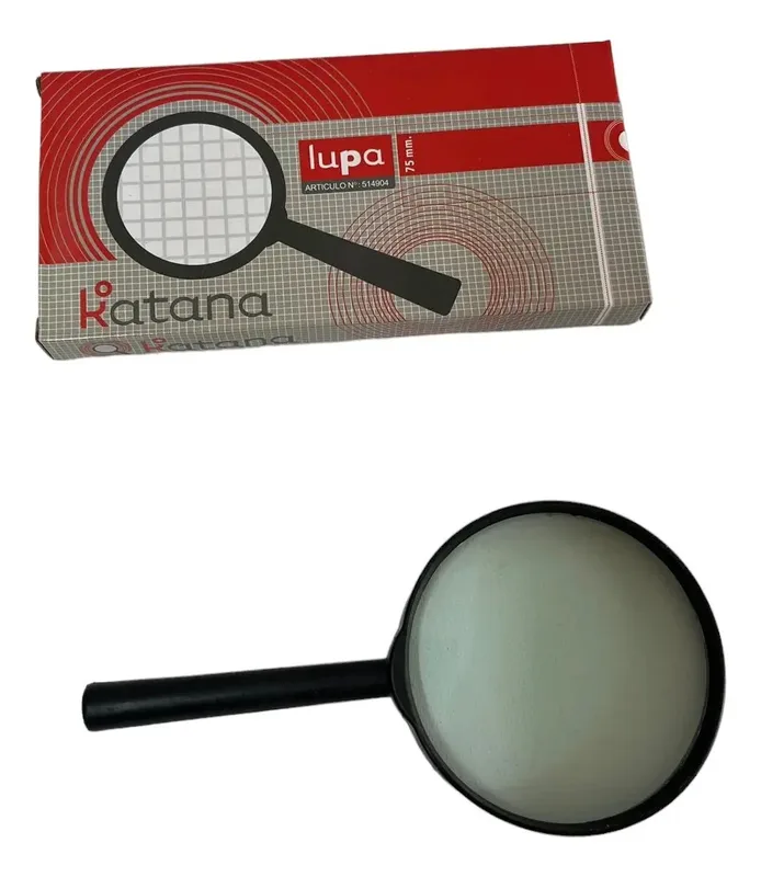 Lupa de Mano Katana 75 mm Aumento Visión